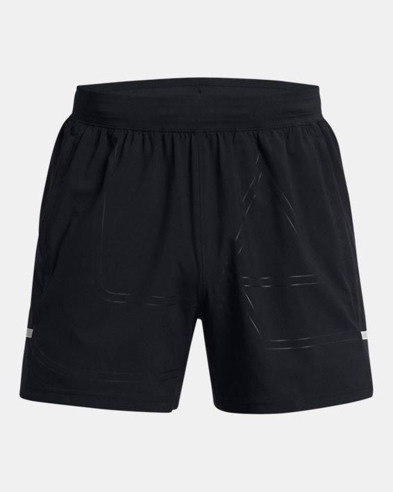 Men's UA Zone Pro 5" Shorts in Black image number 4